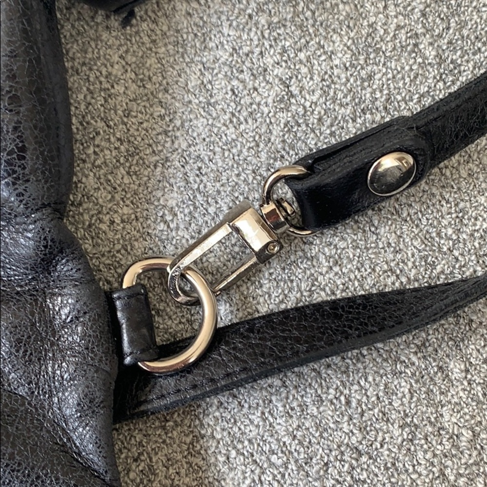 Pietro Alessandro black leather bag. - Picture 6 of 8